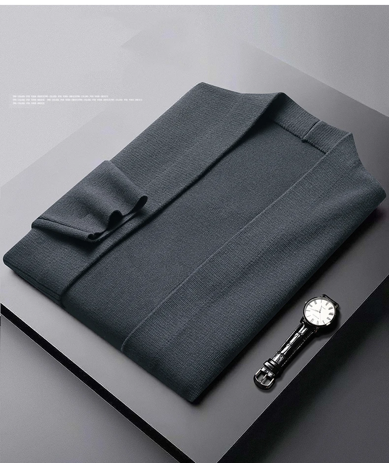 سترة سترة للرجال الربيع الشارع الشهير ملابس للرجال الرجال العرق قميص متماسكة الخريف موضة عادية Hombre الدافئة الصلبة الذكور