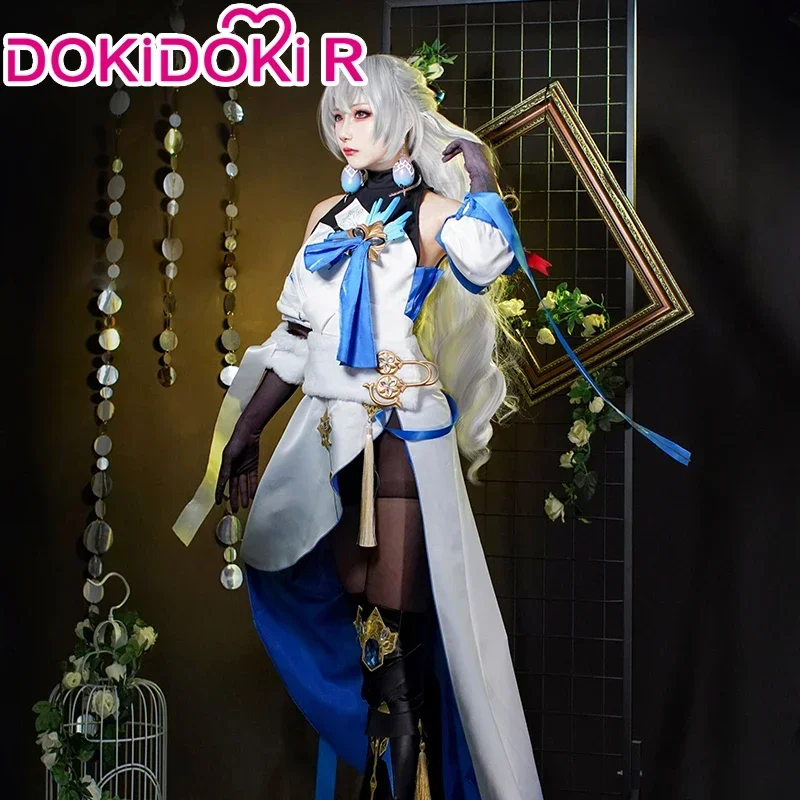 Bronya Cosplay Costume Game Honkai: Star Rail Cosplay【XS-2XL】DokiDoki-R Women Cosplay Honkai Bronya Wig Cosplay Shoes Plus Size