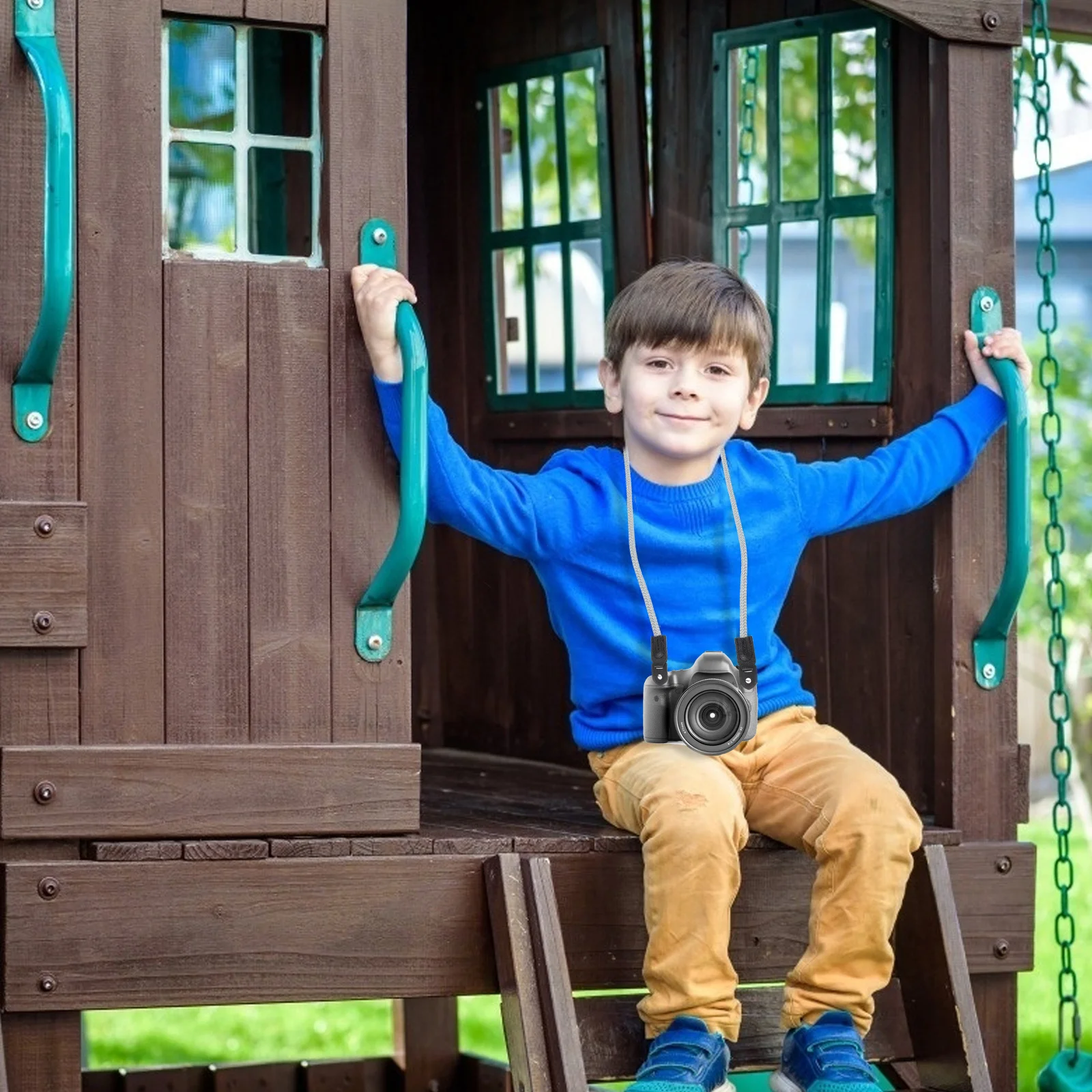 Pasek do aparatu 100 cm Lekki, odporny na ścieranie nylonowy pasek na ramię do aparatów cyfrowych