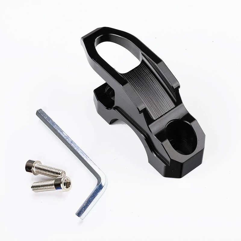 CNC Handlebar Helmet Hook Storage Hanger Compatible with QJMOTOR Hong 150 ADV150 Modified Faucet Style Hanging Rack