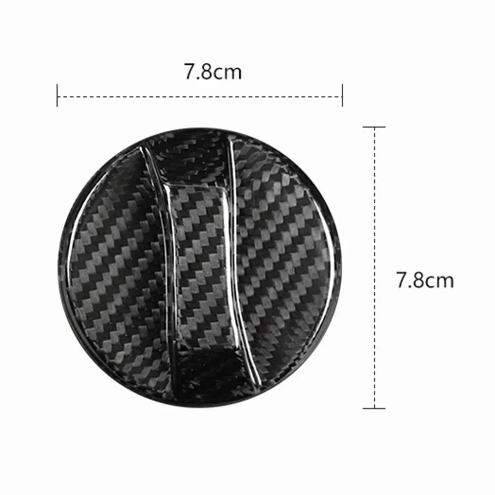 Car Interior Upgrade Fuel Tank Cap Trim For Car Interior 10*10*5cm Gear Shift Collar Seamless Fit Lightweight Design
