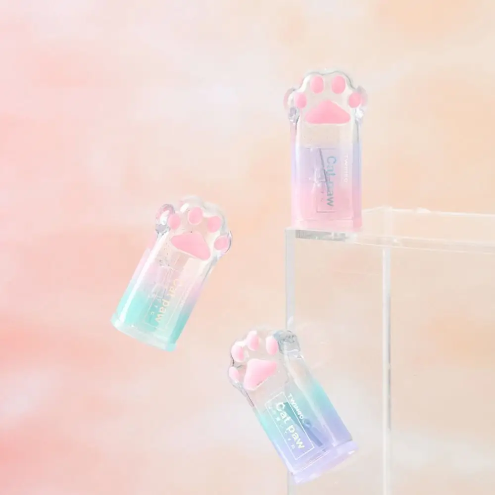 PCS Lovely Cat Claw Pencil Sharpener Simple Creative Gradient Color Pencil Sharpener For Students Gifts