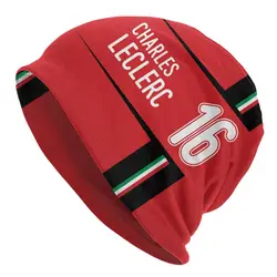 Custom Leclercs Monaco Formula Driver Charles Skullies Beanies Caps Streetwear Winter Warm Men Women Knitting Hats Bonnet Hats