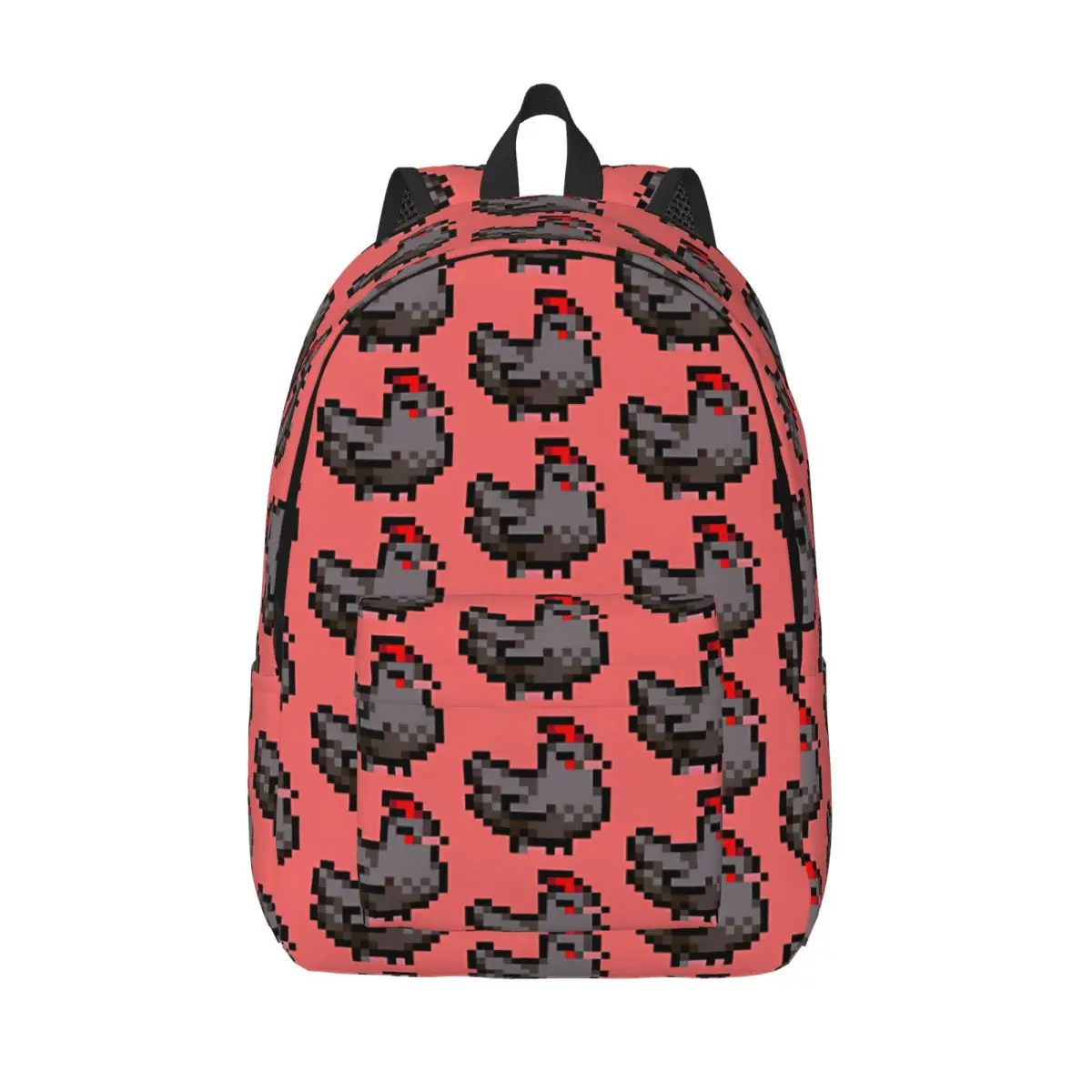 

Harajuku Design Void Chicken Kindergarten Bag Journey Zipper Closure Stardew Valley For Women Kid Children's Bags Birthday