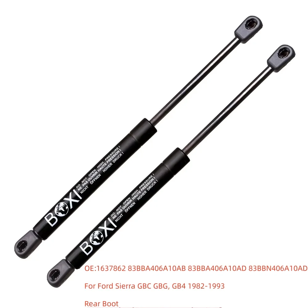 

2Pcs Rear Trunk Support Shock Gas Spring Lift Support 1651505 1661166 For Ford Sierra GBC GBG GB4 1982 - 1993 Boot Lift Strut