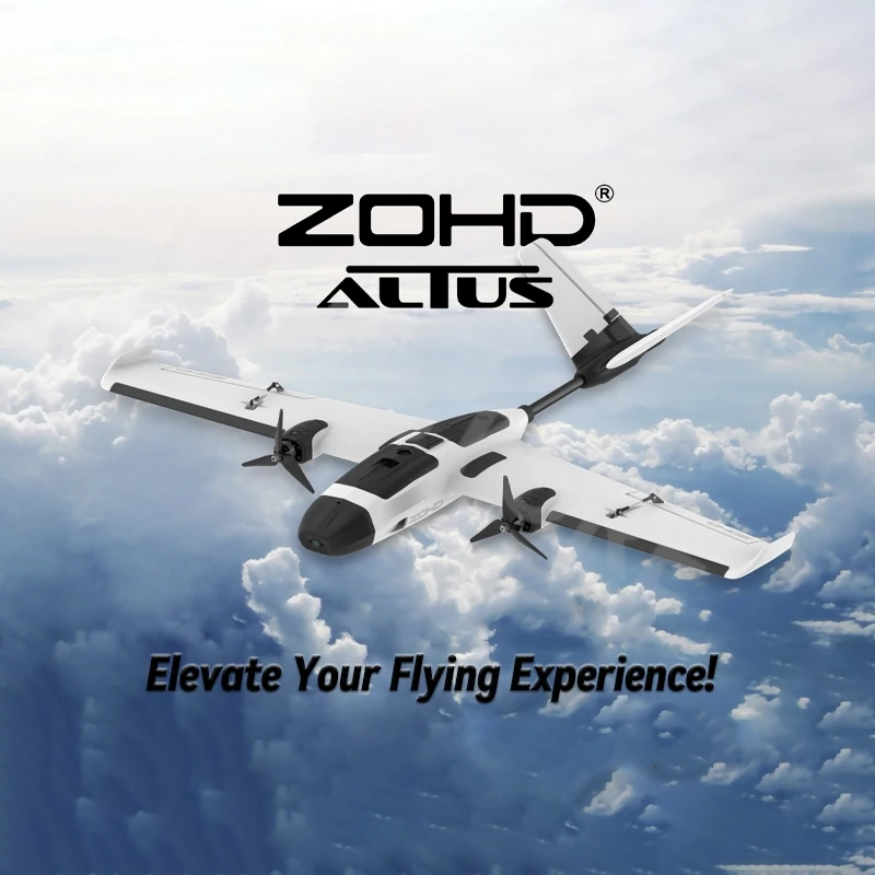 ZOHD Altus 980mm Wingspan Twin Motor V-Tail EPP FPV RC Airplane KIT/PNP Reserved VTOL Capability for GoPro/DJI/Runcam HD Camera