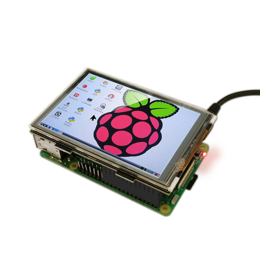 Keyestudio 3.5 Inch TFT LCD Display Shield 480x320 16-bit Touch Screen with Pen for Raspberry Pi 4B