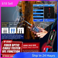 NF-859GT Multi-functional Network Cable Line Finder Length Breakpoint Test Red Light Power Meter Integrated Machine