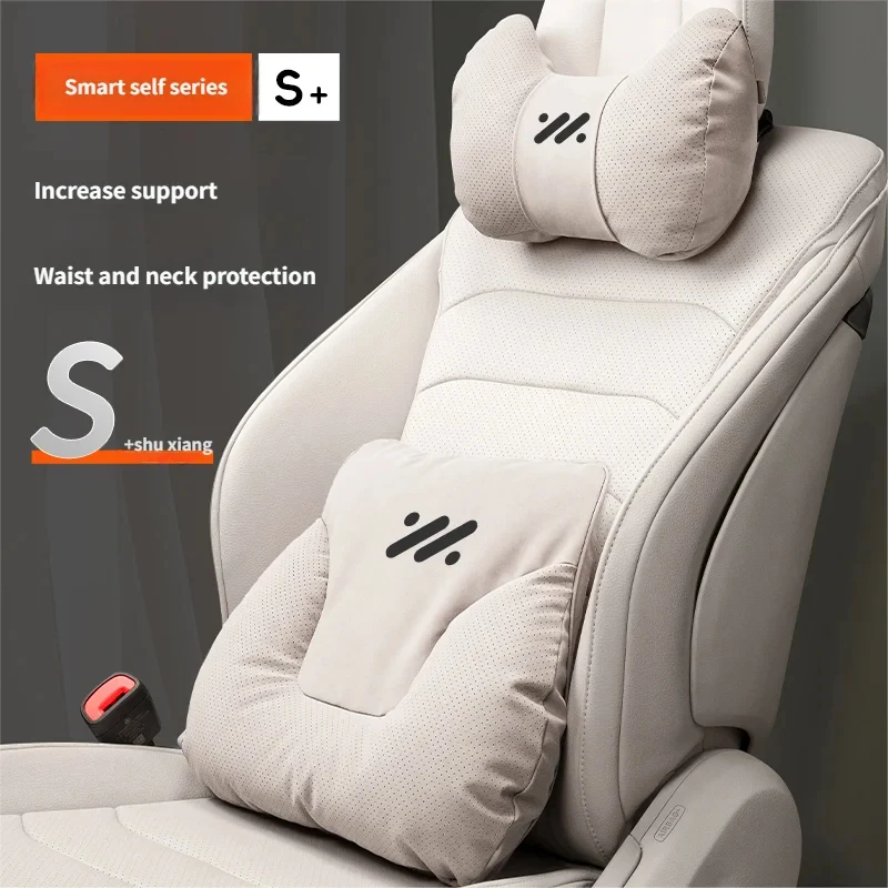 

For LS7 L7 LS6 L6 Car Accessories Car Headrest Neck Support Seat Lumbar Cushion Soft Neck Pillow
