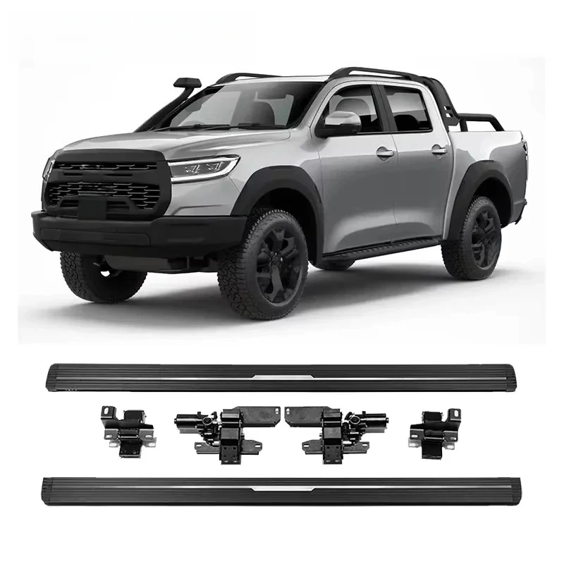 

Latest car accessory: Automatic side steps, suitable Cannon vehicles.