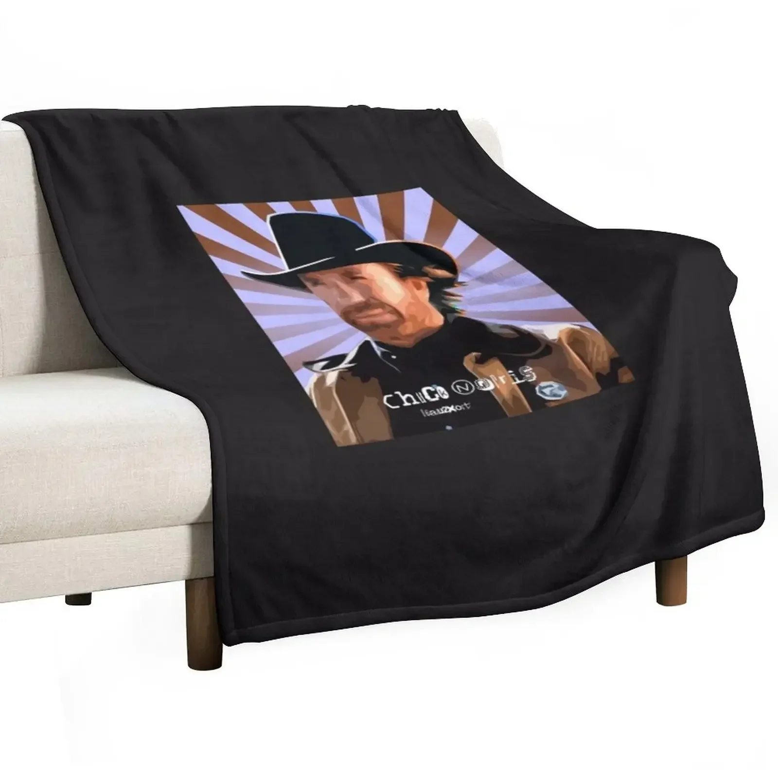 Chuck Norris fact Throw Blanket Extra Large Throw Luxury Blankets