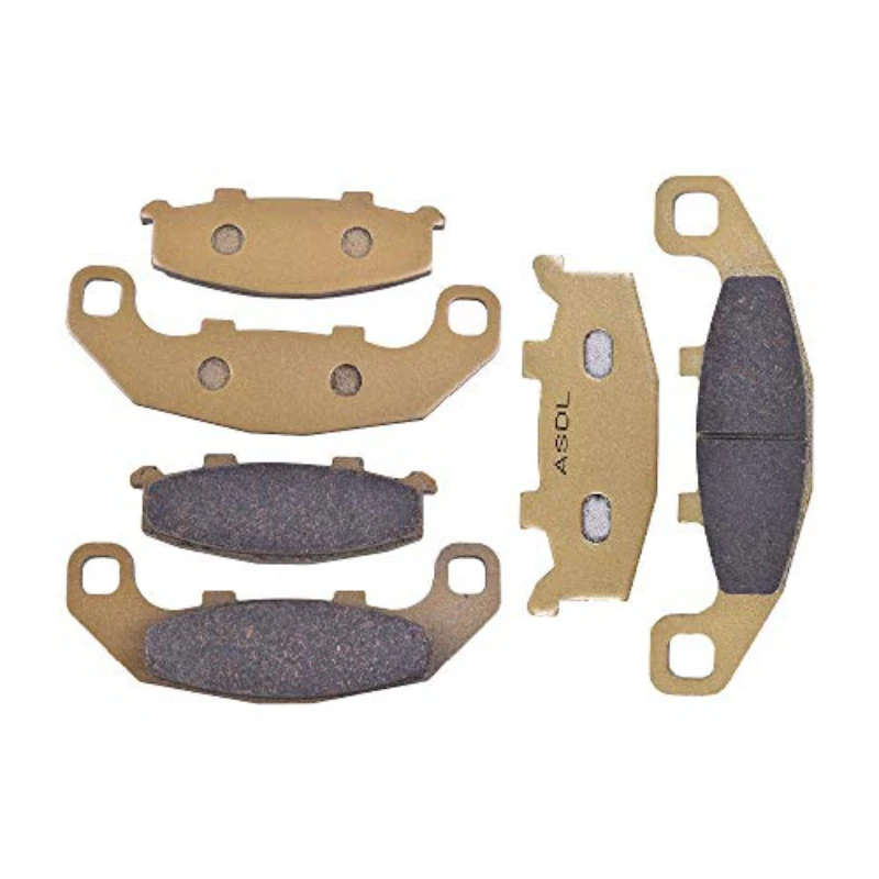 Motorcycle Front and Rear Brake Pads Disc for Kawasaki GPX400 GPX 400 GPX400R ZX 400 F1 87