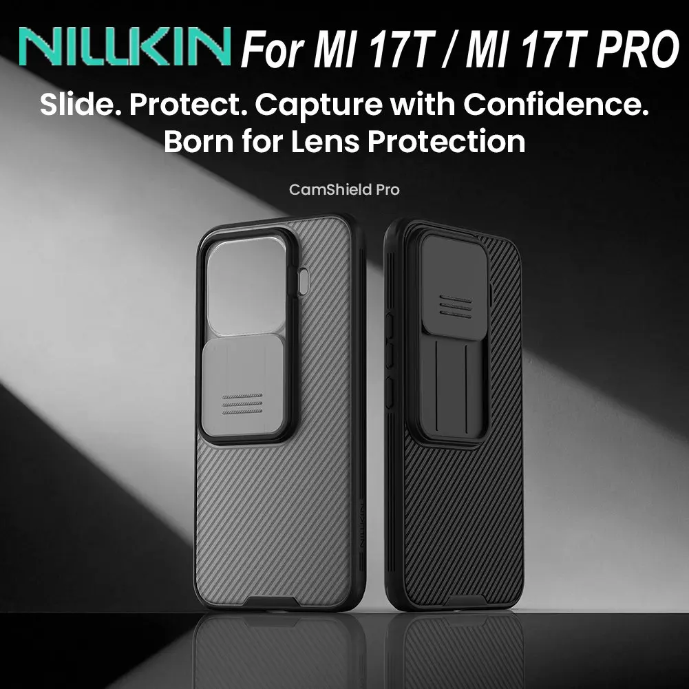 

Nillkin Case For Xiaomi Mi 17T Pro /Mi17T CamShield Pro Shell Cases Camera Lens Protection Shiled Shell Cover Mi 17T Pro Cases