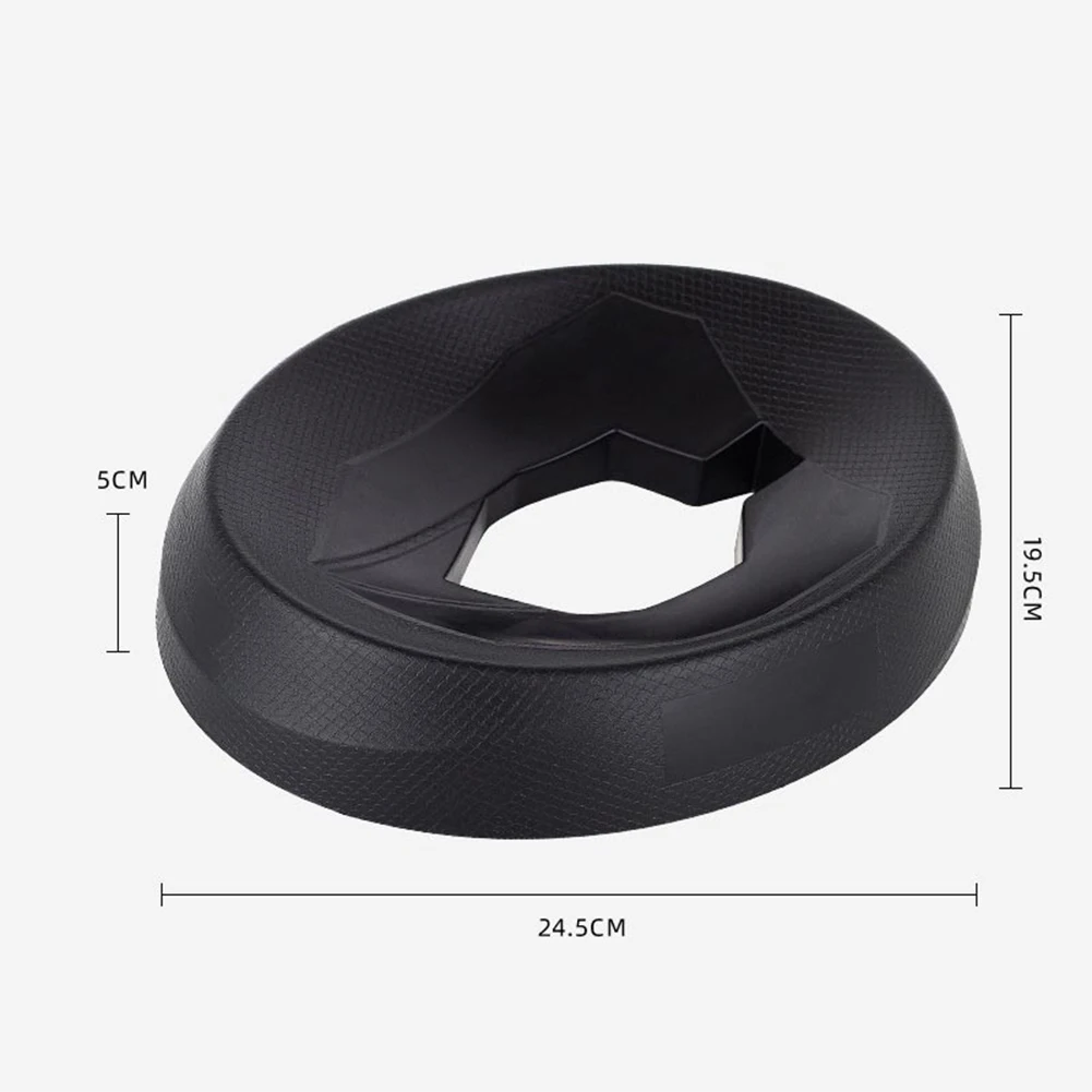 Motorcycle Helmet Stand Round Helmet Donut Ring Service Pad PU Helmet Service Pad Donut Ring For Motorcycle Electric Bicycle