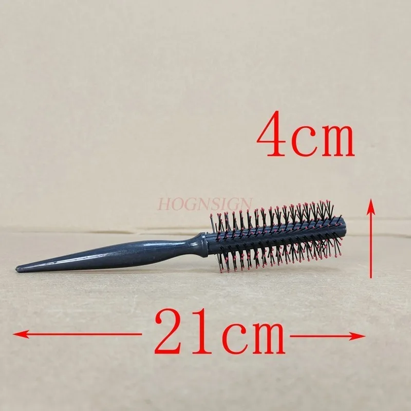 1pcs round hair comb salon hair brush Hair Comb Spiral Professional plastic Round Brush Roller Curly Hairstyle Massager