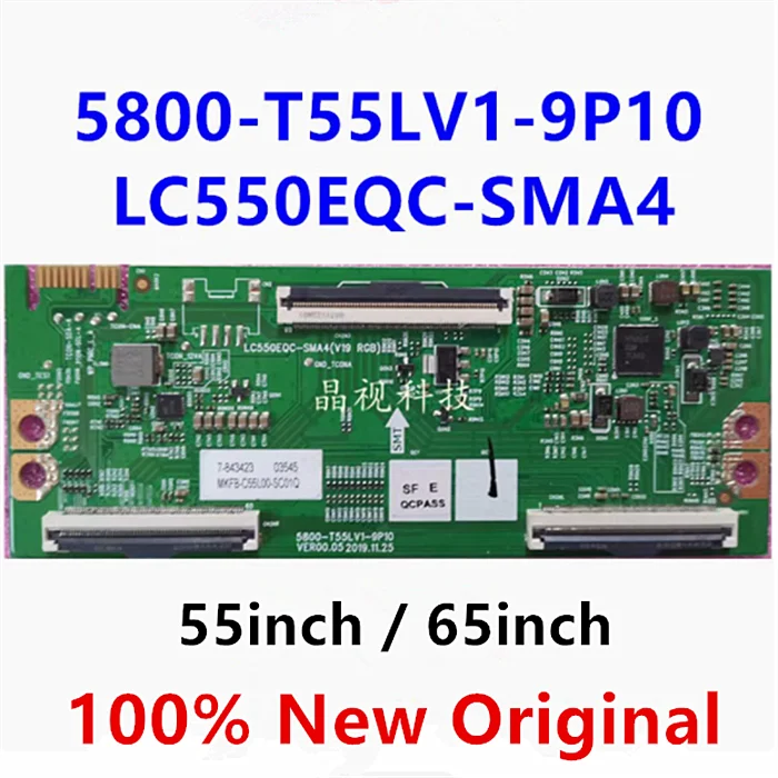 

5800-T55LV1-9P10/00 LC550EQC-SMA4 55/65 inch 100% New Original logic board 1PCS