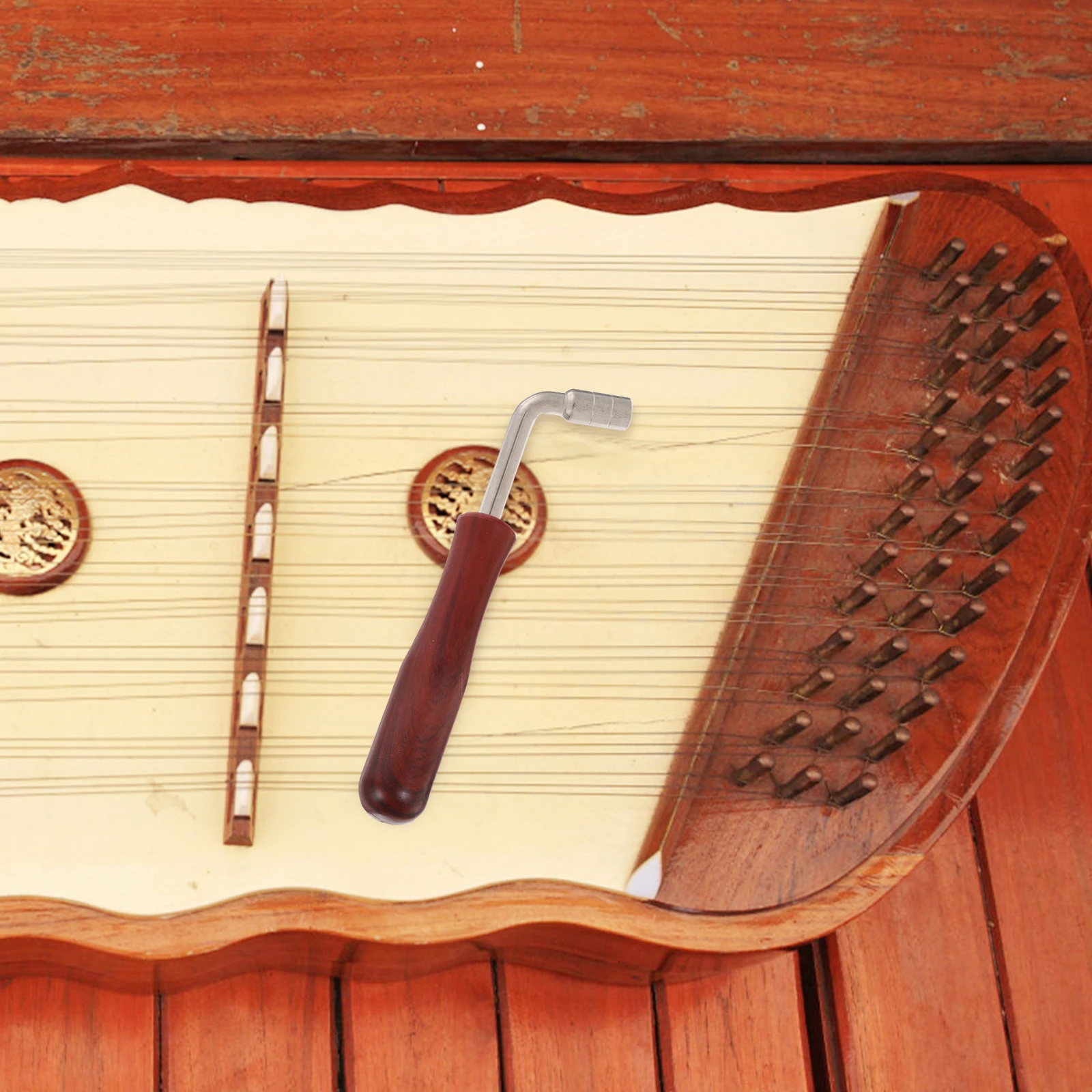 

Tuning Wrench for Guzheng Musical Instrument ABS Material Lightweight Compact Ergonomic Design String Adjustment Tool Keyboard