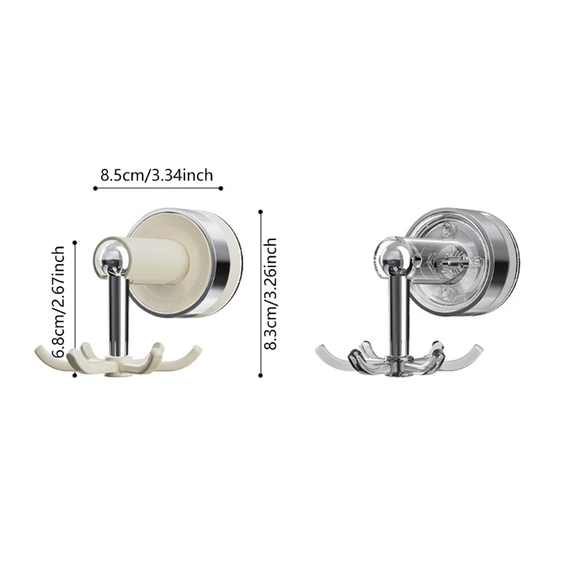 Multifuncionais 6 Gadgets cozinha parede giratória 6 Gadgets Espaço Designs eficientes parede Aguarda adequada para