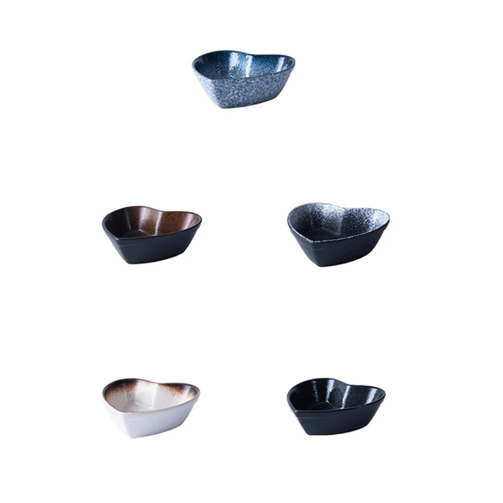 

Heart-Shaped Love Bowl 6inch Coffee Ceramic for Home Store Fruit Salad Storage Comfortable Touch Broken-Resistant