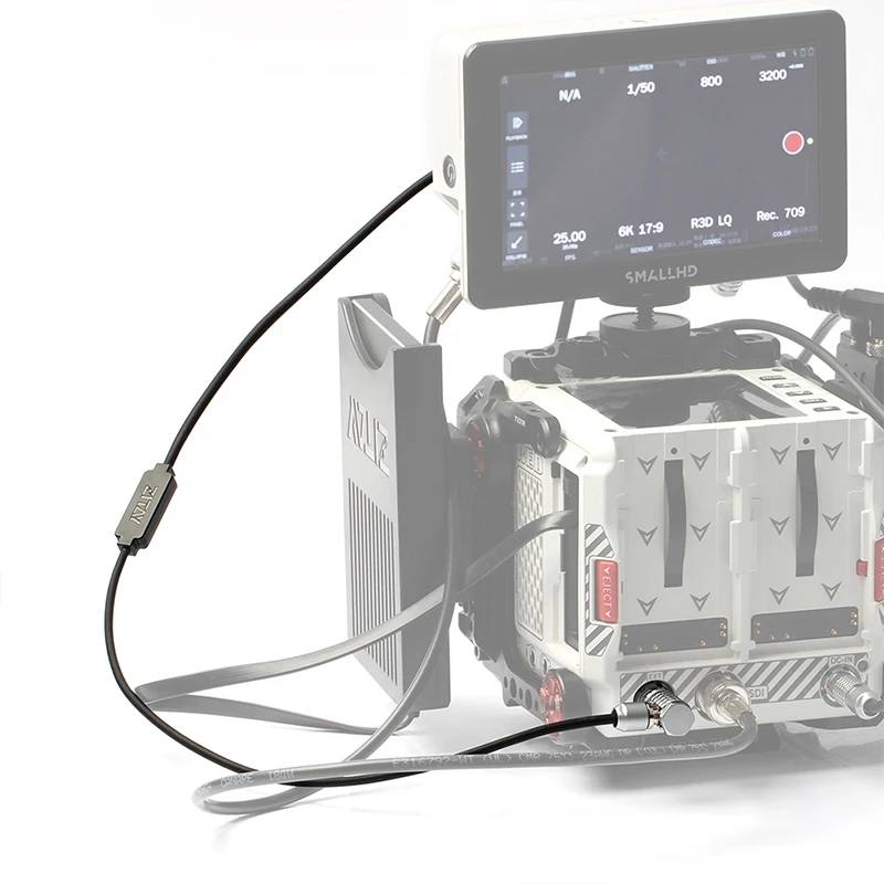 كابل كاميرا ZITAY 5 دبوس إلى 9 دبوس للتحكم باللمس لكابل كاميرا SMALLHD Focus PRO OLED Cine 7 Indie7 Indie Pro إلى Red Komodo 6K