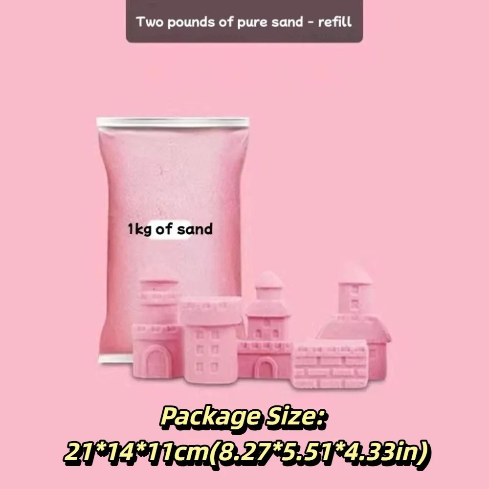 템플릿 스페이스 샌드 코튼 텍스처 천천히 흐르는 슬로우 모빙 샌드 DIY 키트 워터 슬라임 몬테소리 샌드 어린이 놀이