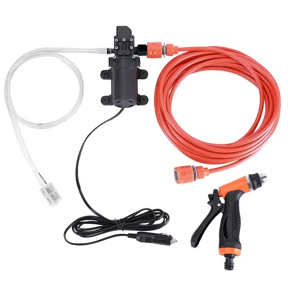 

12V Washer Gun Pump Car Wash Car High Pressure Cleaner Car Care Portable Washing Machine Electric Cleaning Auto Device