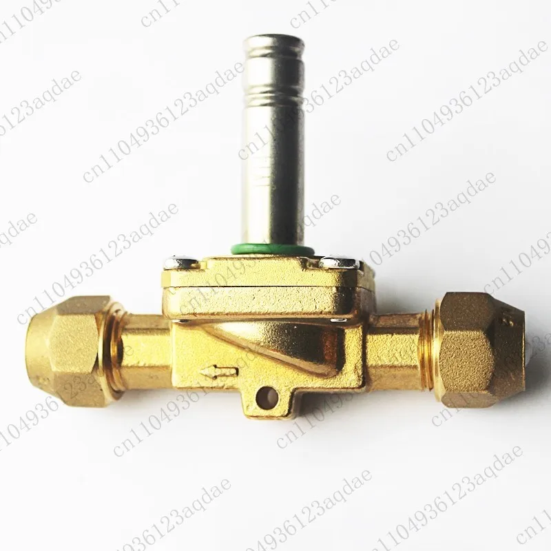 EVR Solenoid Valve 220V Coil Screw-On Threaded Connection Refrigeration Electric Valve NC Normally Closed