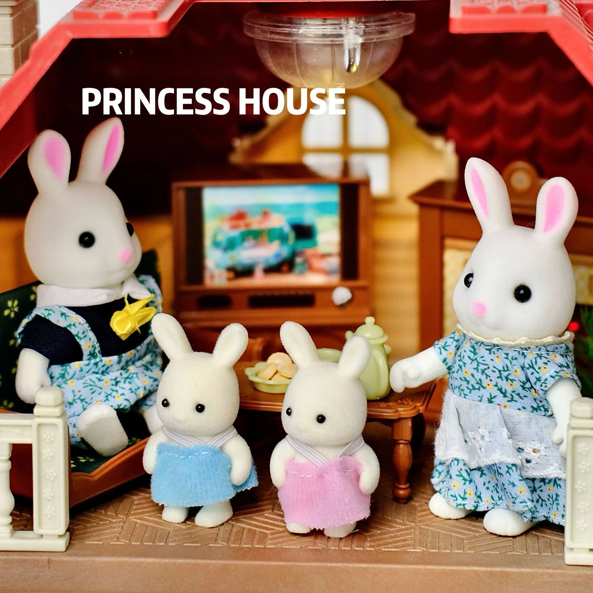 Simulatie Bos Konijn Familie Pop Knuffels Poppenhuis Figuren DIY Speeltoestel Speelhuis Kinderen Meisje Verjaardag Kerstcadeaus
