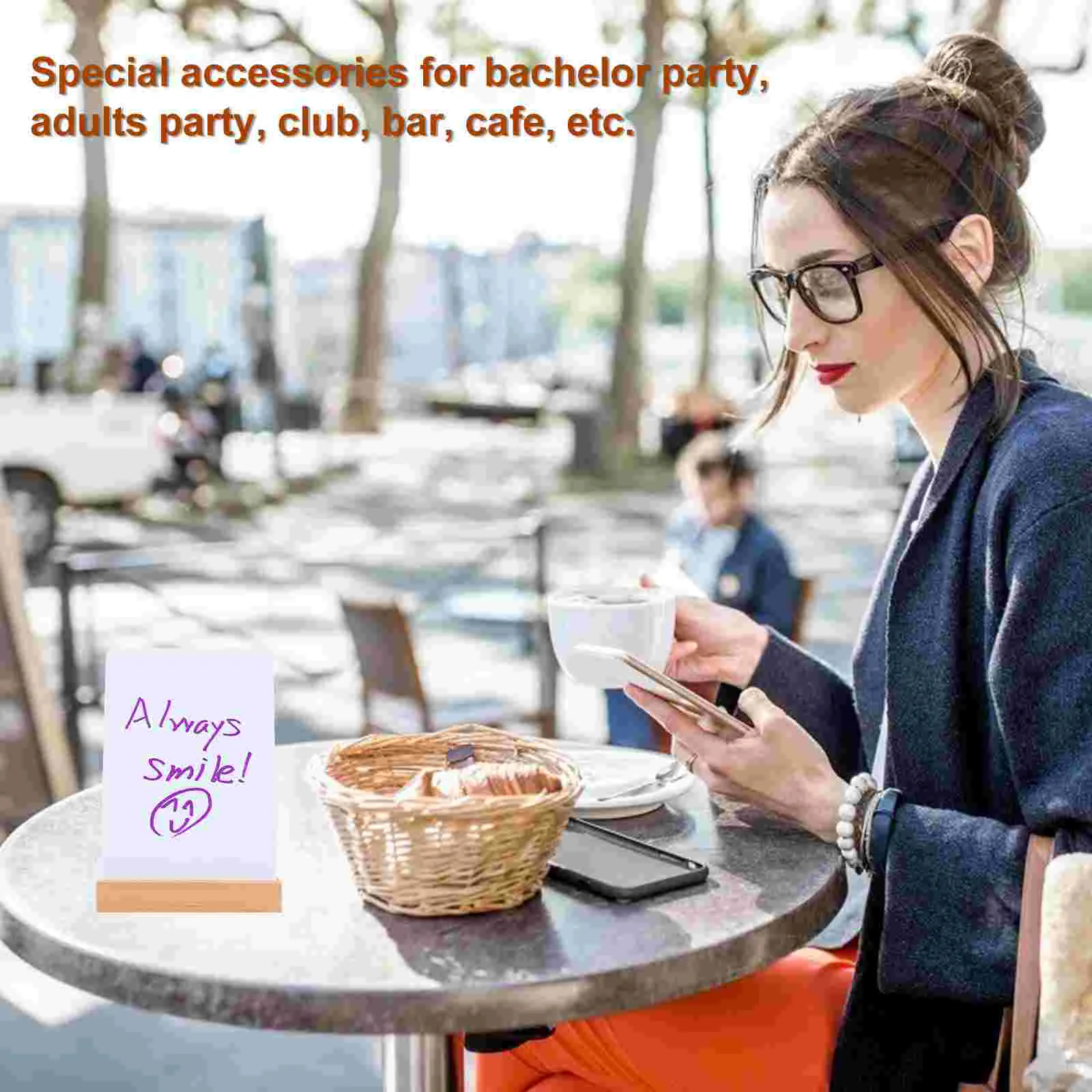 Handwritten Price Tag Bulletin Board Signs Whiteboard Reusable Practical Pvc Desktop Display