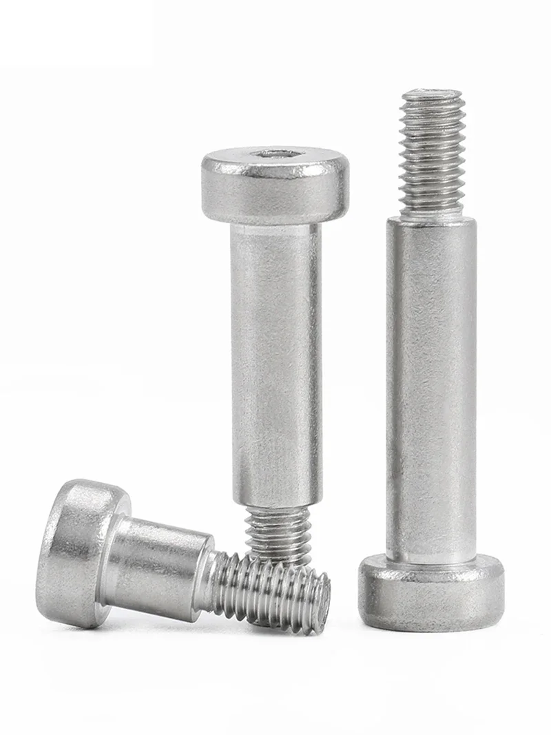 M5 Hex Roller Bearing Shoulder Screw 304 Stainless Steel Length 10-70mm for Robotic Arm Conveyor System 3D Printer DIY Parts