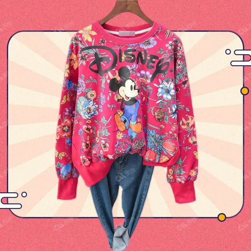 Spring Women Hoodies Cartoon Korean Style Autumn Spring Sweatshirts Long Sleeve Clothes Harajuku Hoodies Casual Woman clothing