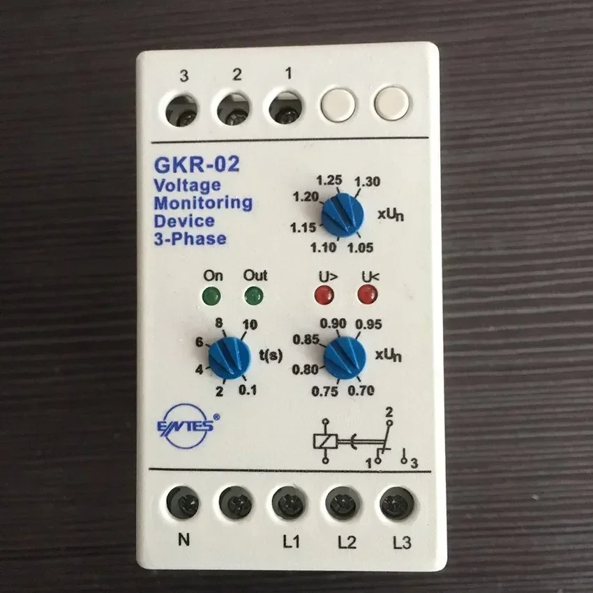 

GKR-02 Voltage Device Relay GKR-02 Phase Failure And Phase-sequence Protection Relay For Motor Protection