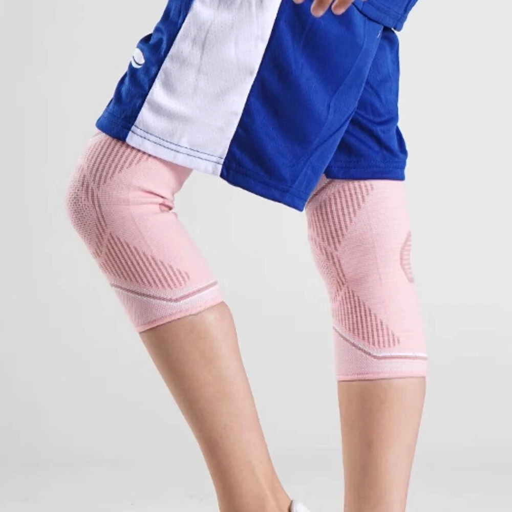 1 Paar Kniebandagen, Knieschoner, Bein-Kompressionsbandagen für Basketball, Volleyball, Gymnastik und Sport