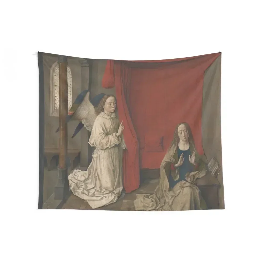 The Annunciation - Dieric Bouts Tapestry Wall Decor Anime Decor House Decor Tapestry