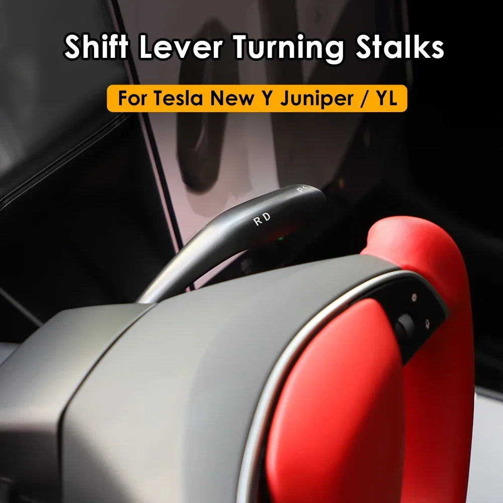 Nouveau Levier de Commande de Vitesses Intelligent pour Tesla Model Y Juniper 2026 – Kit de Rétrofit du Sélecteur de Vitesse Physique D/P/R
