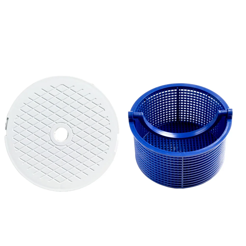 For Hayward SPX1096CA Filter Basket with SPX1096B Cover Plate Compatible with SP1098 SP1091ES SP1096 SP1097 Skimmers