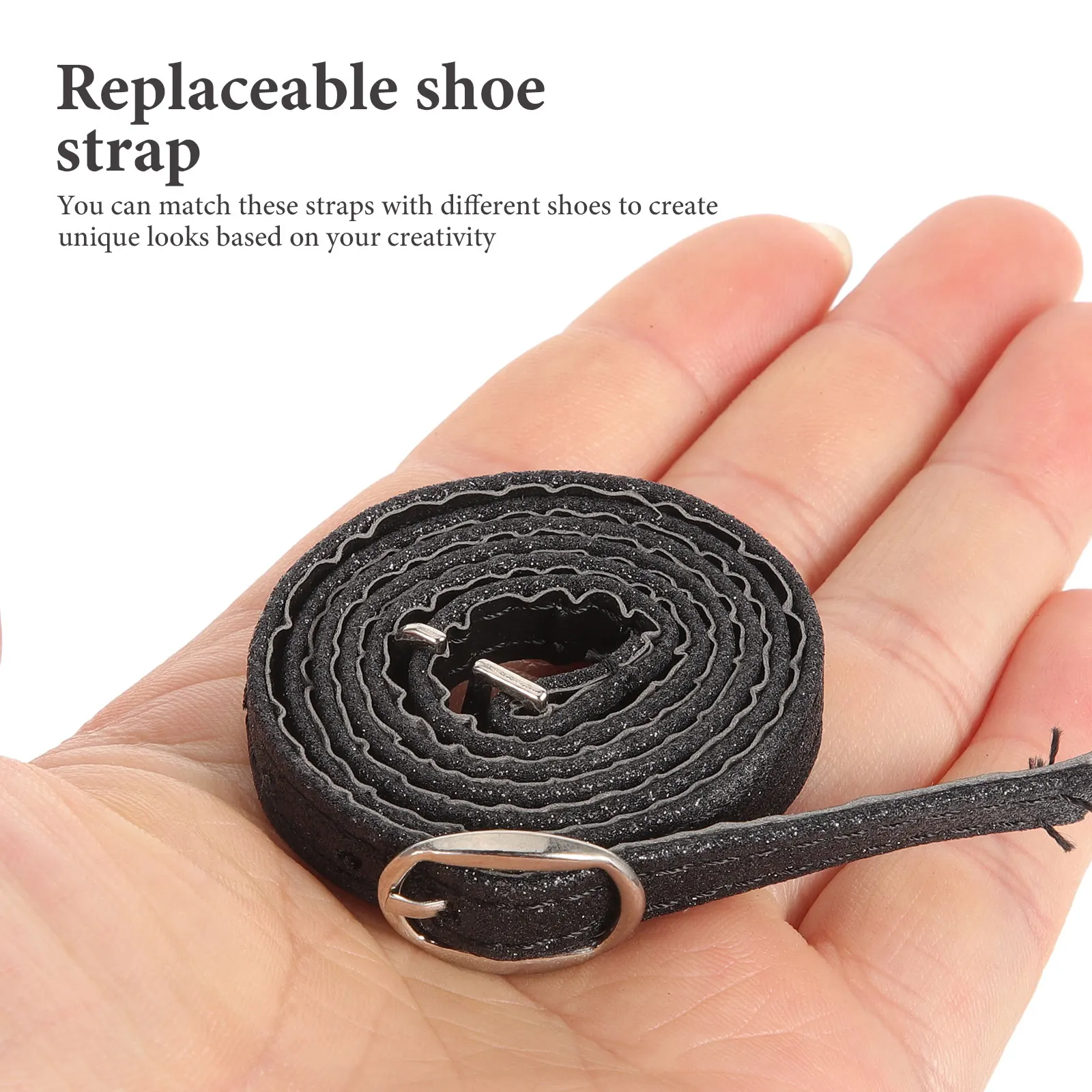 

High Heels Detachable Buckle Adjustable Ankle Shoe Laces Extender Replacement Women Heel High Heel Supply Supplies