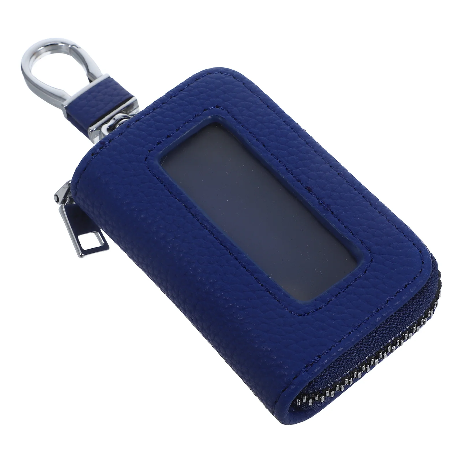 

Vintage Car Key Case Universal Fit Metal Zipper Multi-Functional Pouch for Car Remote and Small Items Protector