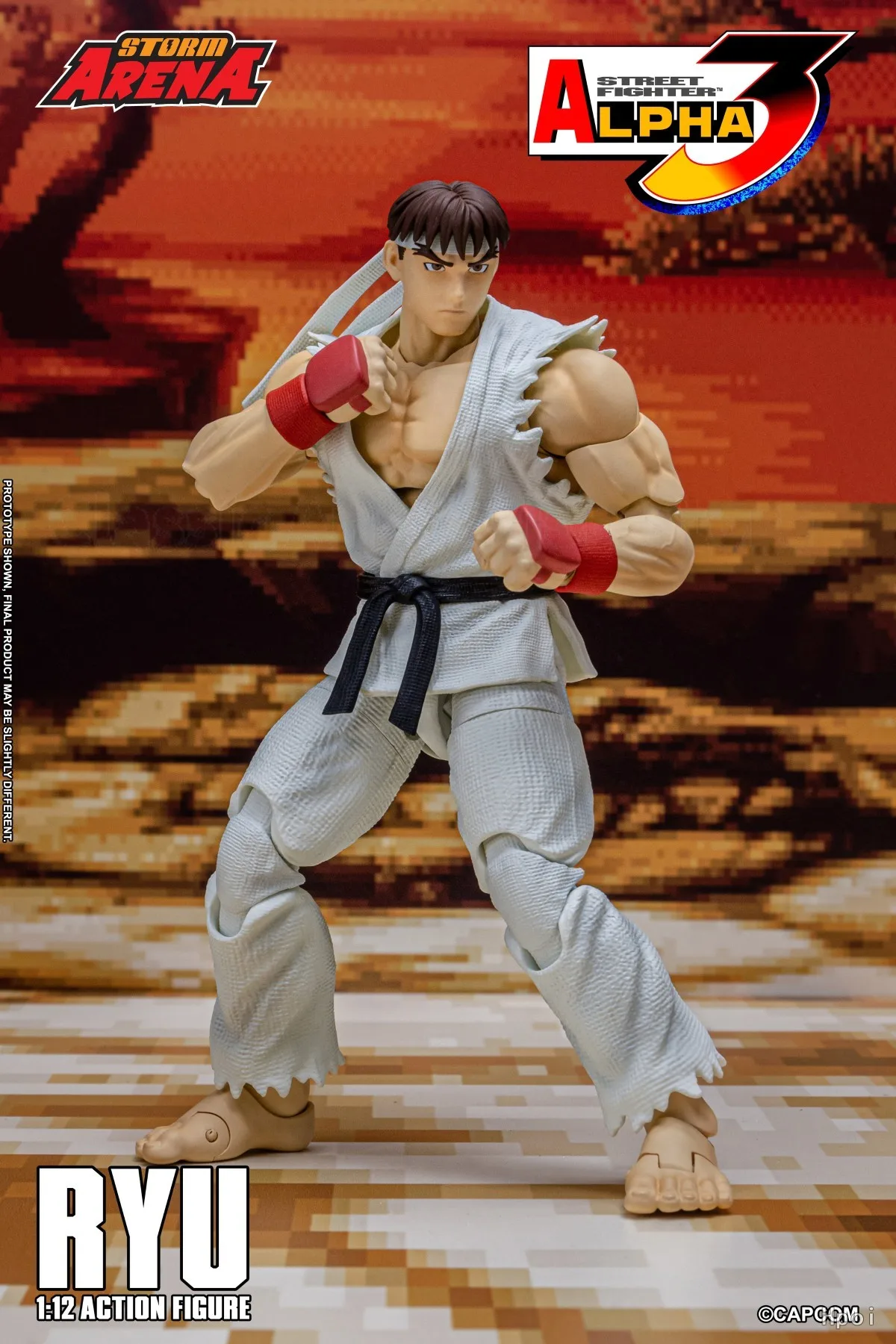 【Original】Storm Collectibles RYU - STREET FIGHTER ALPHA 3 "STORM ARENA" 1/12 Scale Action Figures Toys