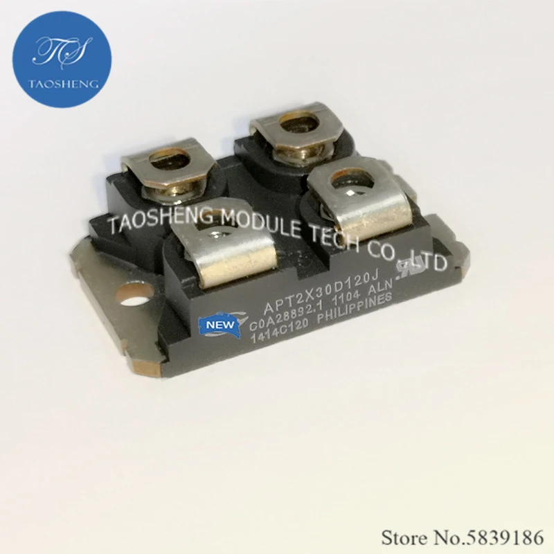 

1PCS ORIGINAL MODULE APT2X30D120J 1200V SOT-227 ULTRAFAST SOFT RECOVERY DUAL RECTIFIER DIODES