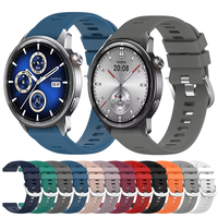 22mm Soft Silicone Strap for Realme Watch 3 2 S Pro S2 Smart Watches Band for Xiaomi Redmi Watch 5 Lite / Active Sport Bracelet