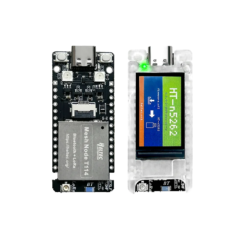 Meshtastic Tracker Nordic nRF52840 SX1262 LoRaWAN LoRa Arduino Positioning  Devboard Low Power TFT Display BLE WiFi Heltec T114