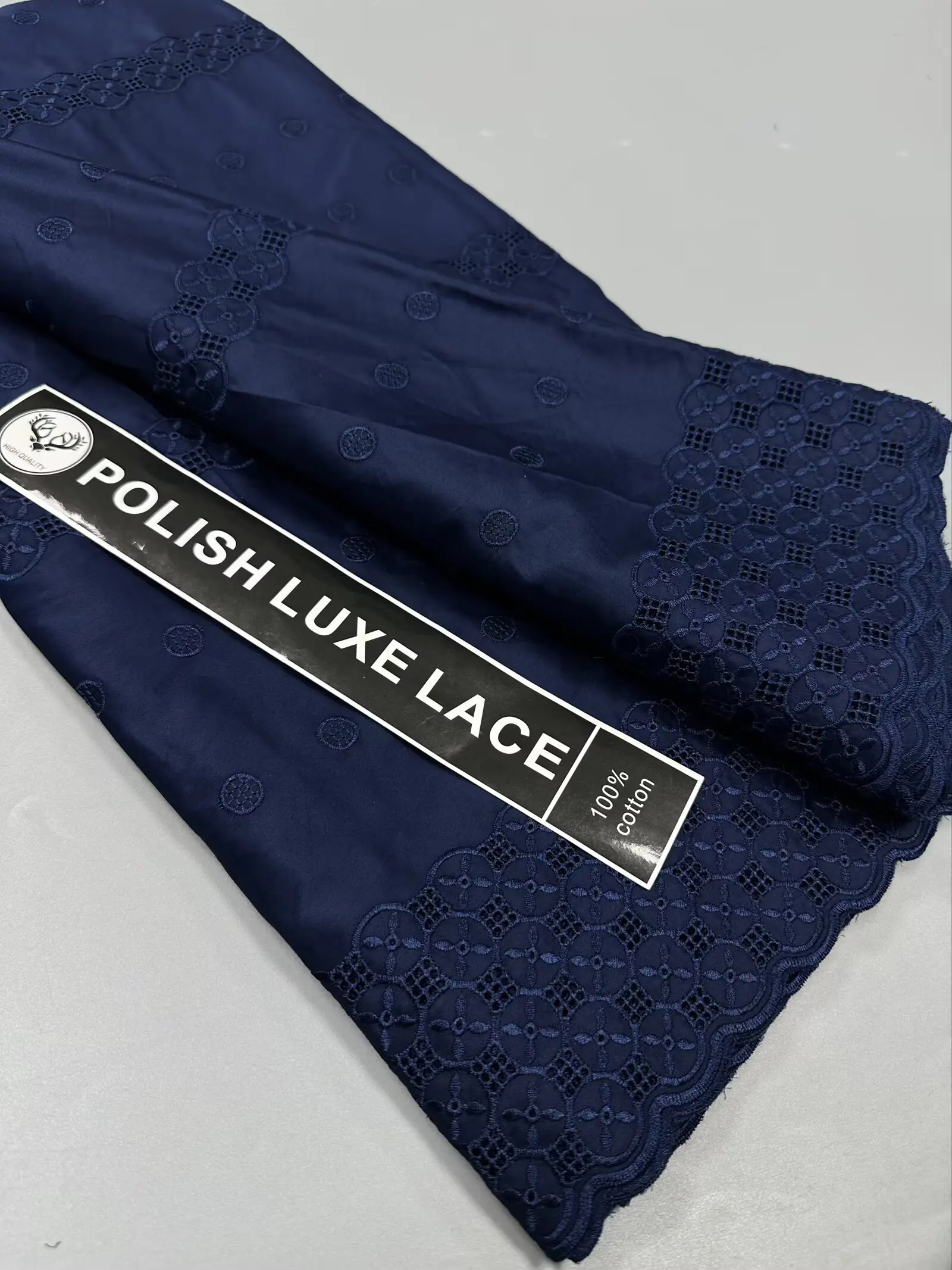 

New 2025 Satin Menswear Groom Lace Fabric Hot Sale New African Nigerian French for High End Wedding Party Bride Sewing Dress