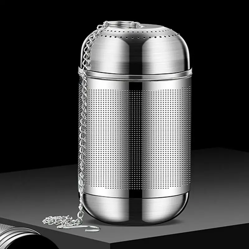 Tea Infuser Stainless Steel Fine Mesh Tea Filter Reusable Strainers & Filters For Brewing Making Steeping Daily Use Travel Home