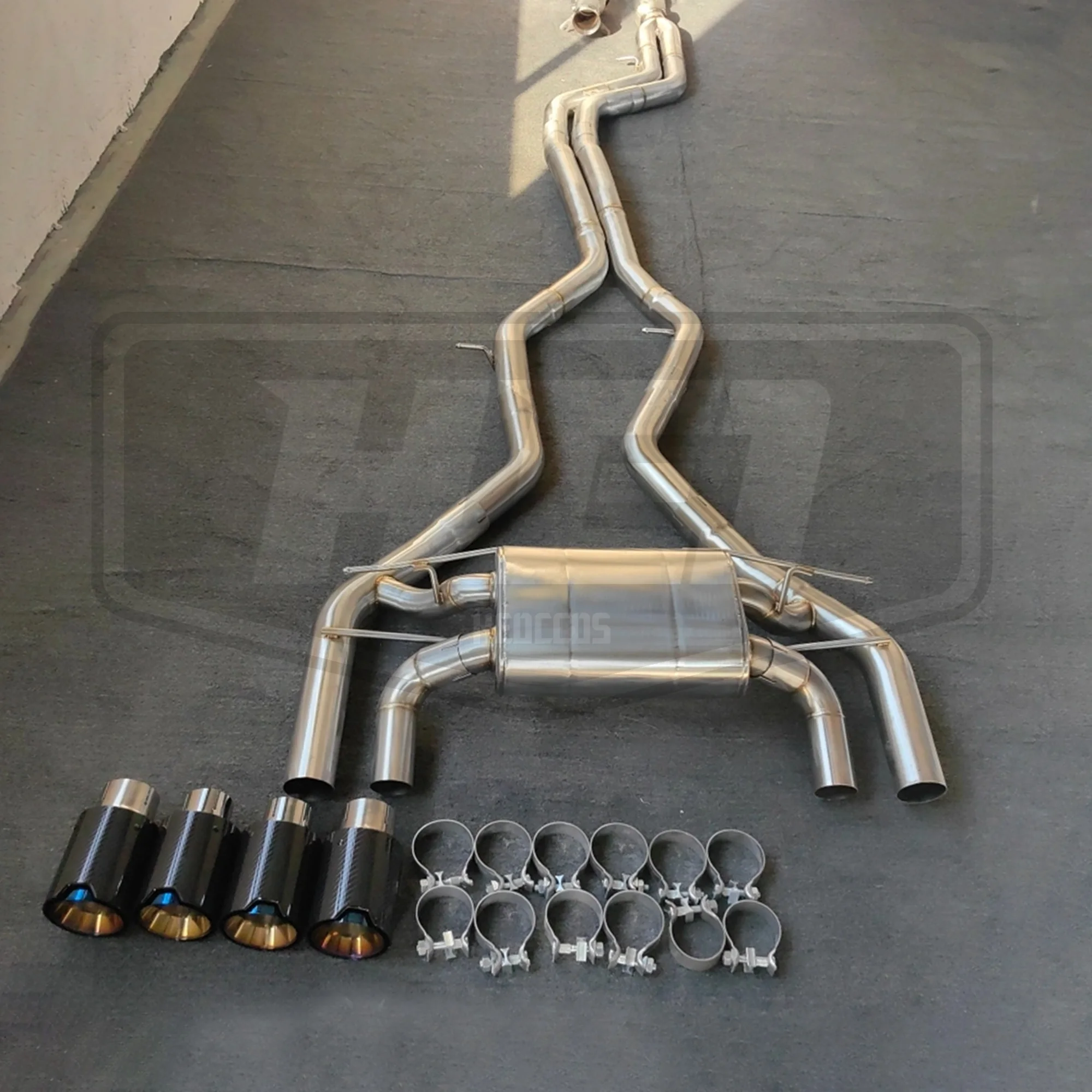 HEO Factory Direct Sales Stainless steel Valvetronic Exhaust System Catback For BMW F87 M2 N55 Exhaust system