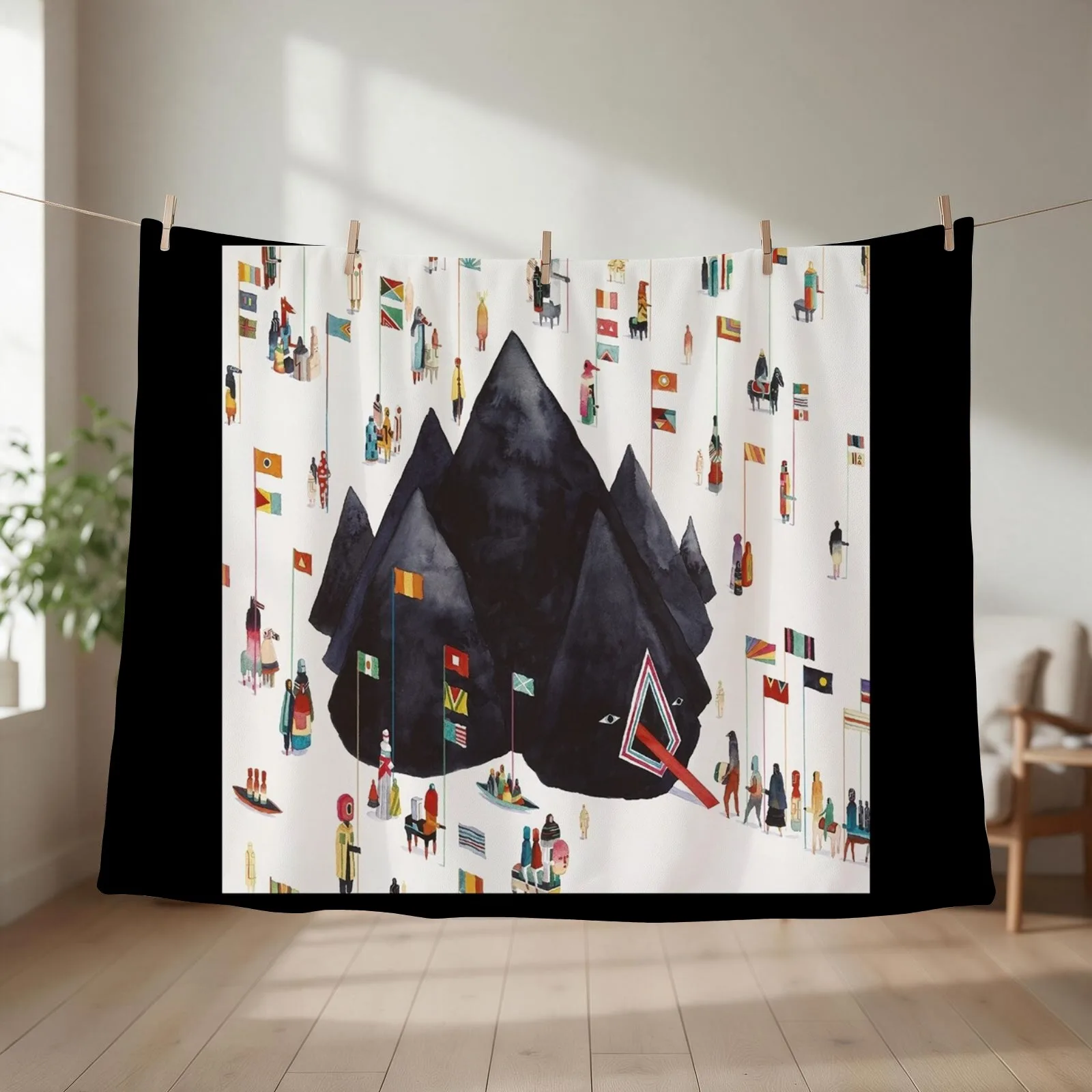 Young the Giant Home Of The Strange Throw Blanket couch cozy soft plush fuzzy picnic outdoor blanket