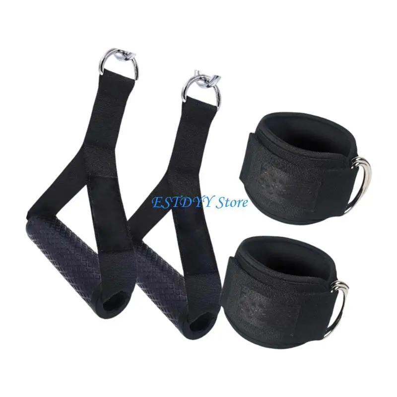 G6DE Attachments for Pull Up Bar, Barbells and Resistance Bands Nonslip Grip Handle