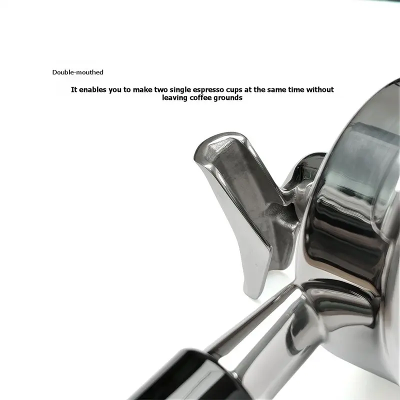 B51CNEW! 58Mm Portafilter 3 Ears With Double Spout For CASABREWS