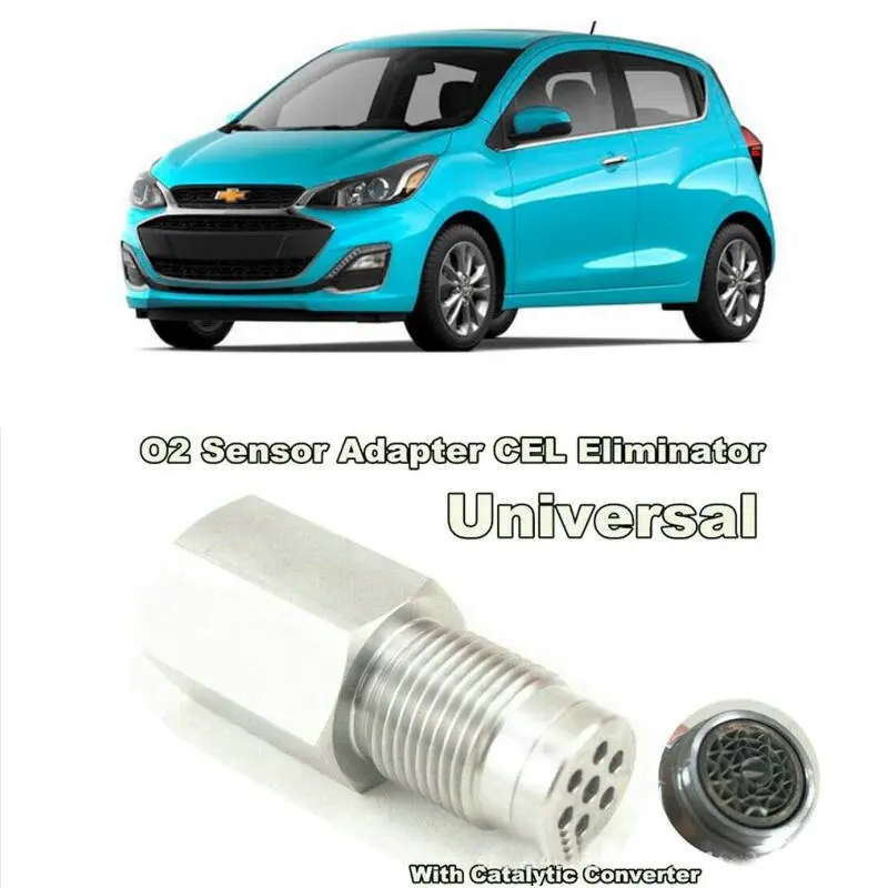 O2 sensor adapter cel eliminator with catalytic converter For Chevrolet SPARK TACUMA EVANDA HHR TRANS SPORT VOLT CORVETTE EPICA