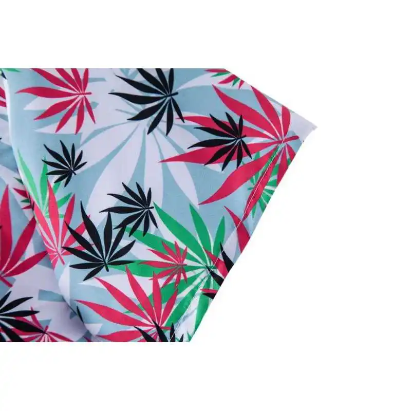 

Летняя мужская рубашка Slim Fit с цветочным принтом, повседневная, с длинным рукавом, из искусственной кожи, утолщенная, в стиле Cleanfit, для ношения под одеждой, для мужчин среднего возраста